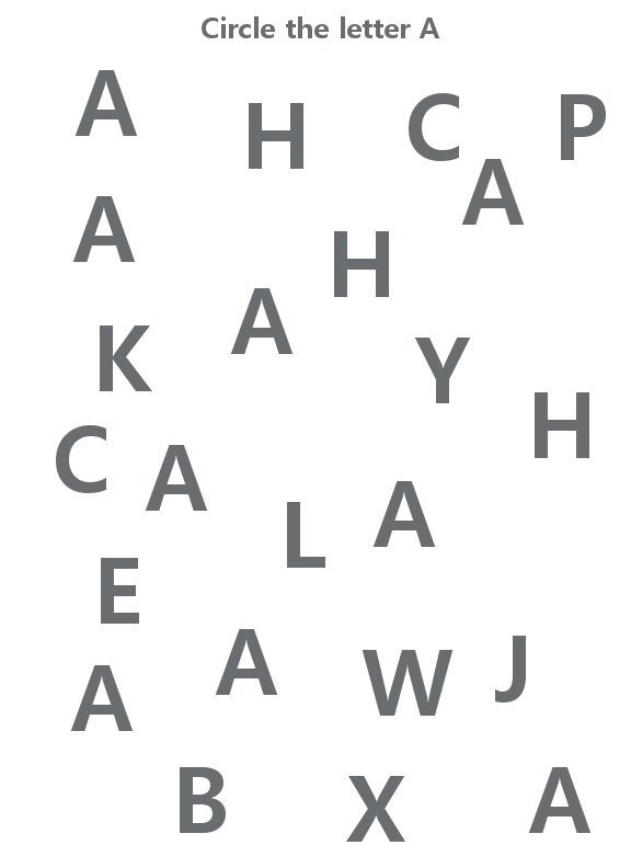 Circle Letter A Letter Hunt Or Use Do A Dot Markers BINGO Markers