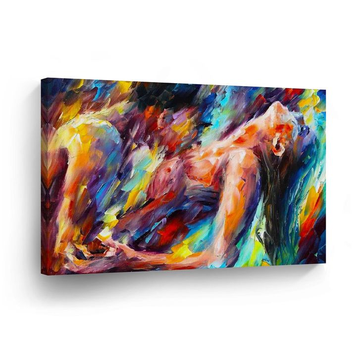 Happy naked art print