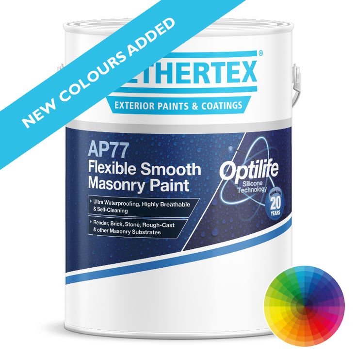 Wethertex AP77 Flexible Smooth Masonry Paint Is A High Performance Wethertex AP77 Flexible Smooth Masonry Paint Is A High Performance