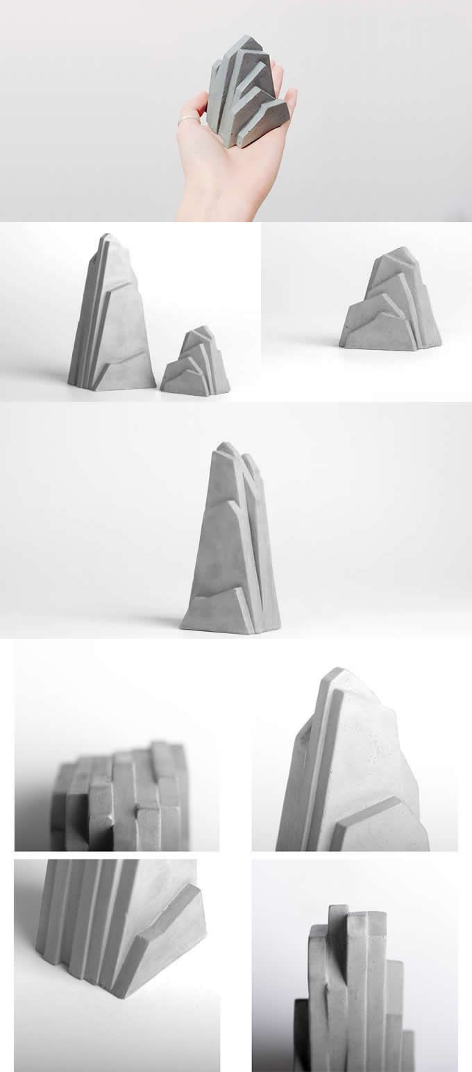Concrete Bookends Concrete House Shelf Decoration Etsy Concrete House Shelf Decor House Shelves