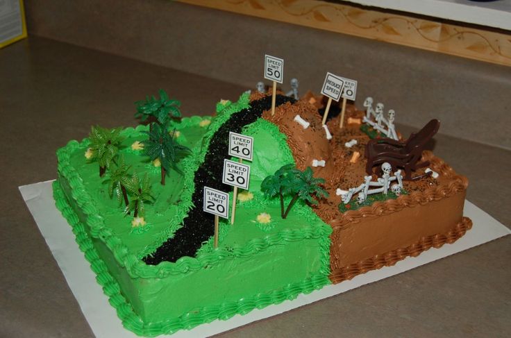 Over The Hill — Over The Hill 50th Birthday Cake Over The Hill Cakes Cake