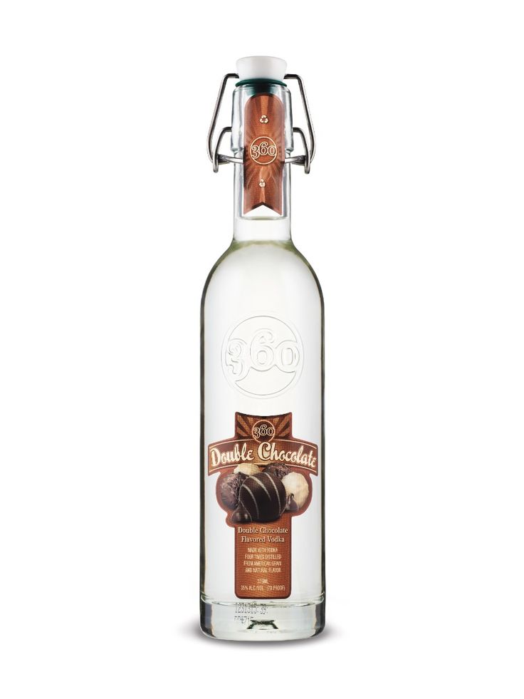 Chocolate Flavour Vodka Image for 360 Double Chocolate Vodka from LCBO | Chocolate vodka, Vodka