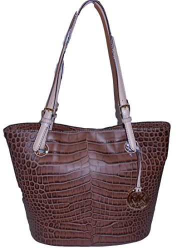 from amazon.com ¡¤ #michaelkors Michael Kors Croc Luggage Leather Medium Tote Michael Kors http://www
