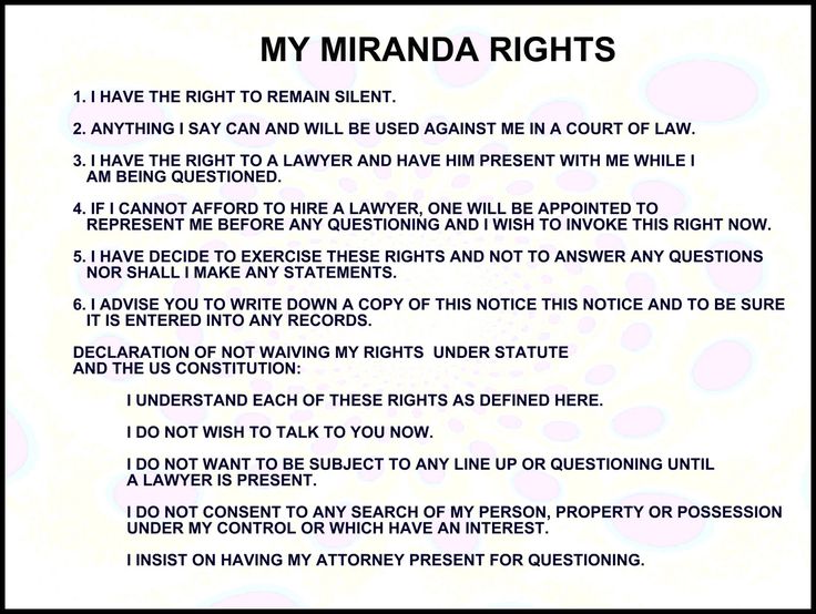 miranda v. arizona essays Miranda v arizona, 384 us 436 (1966) facts: in 1963, ernesto miranda was arrested for kidnapping and rape arizona police took him to the police station and interrogated him for two hours after the interrogation, mr miranda had confessed to the crimes, and provided officers with a written confession. miranda v. arizona essays Miranda v arizona, 384 us 436 (1966) facts: in 1963, ernesto miranda was arrested for kidnapping and rape arizona police took him to the police station and interrogated him for two hours after the interrogation, mr miranda had confessed to the crimes, and provided officers with a written confession.