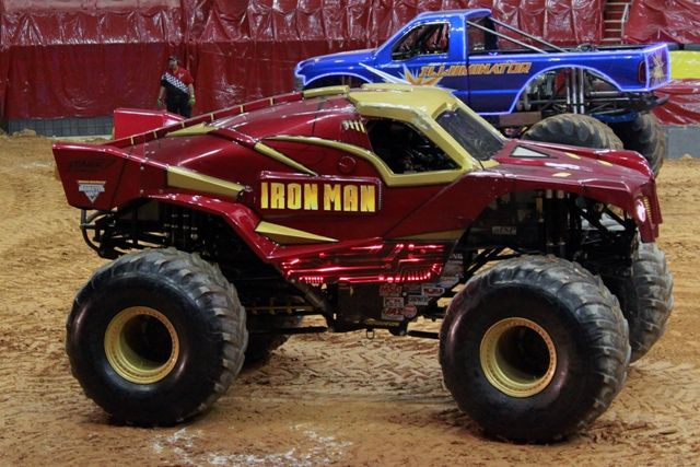 Monster truck iron man sale