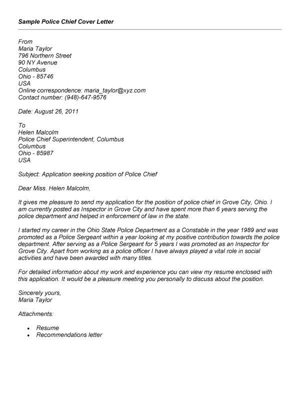 remarkable police chief cover letter sample for resume and plus - sample police resume remarkable police chief cover letter sample for resume and plus - sample police resume