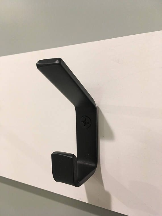 Modern Farmhouse Coat Hook Iron Metal Coat Hooks Black Modern Coat Hooks Simple Industrial Metal Hook Towel Hook Wall Hooks Etsy New Zealand
