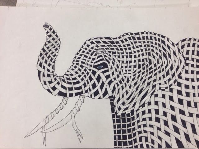 Contour Line Drawing Animal : Best school elements images on pinterest high
