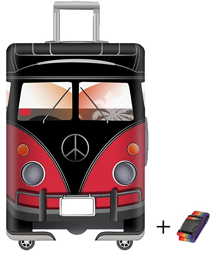 *Volkswagen Kombi Look* Luggage Protector Suitcase Cover ...
