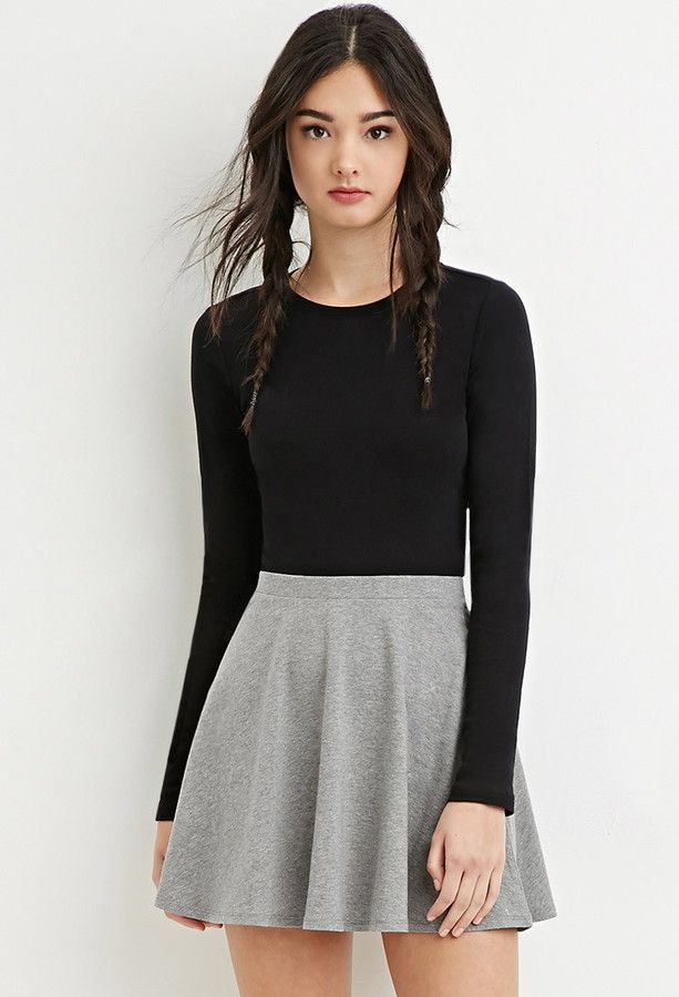 FOREVER 21 Classic Skater Skirt More FOREVER 21 Classic Skater Skirt More