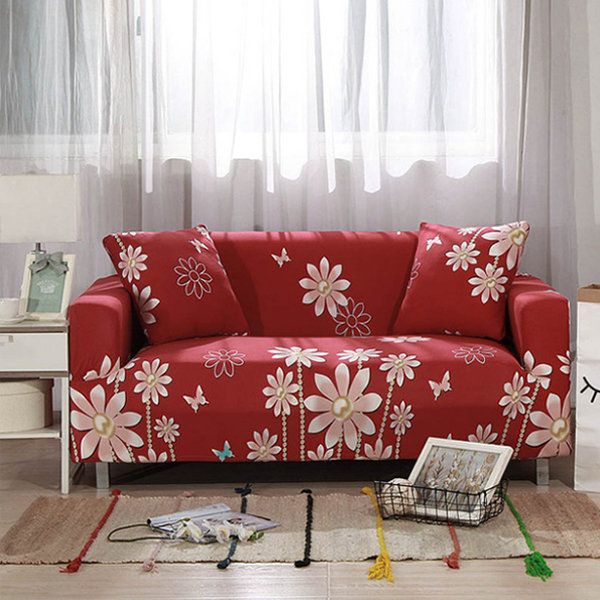 Colorful Four Season Sofa Cover In 2020 Covers Furniture Colorful Four Season Sofa Cover In 2020