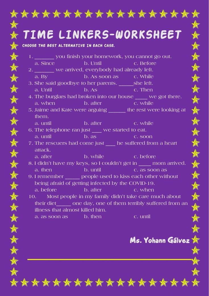 Time Linkers Interactive Worksheet Time Linkers Interactive Worksheet