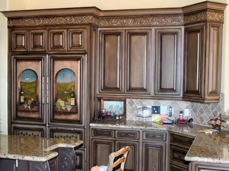 A Beautiful Example Of Tuscany Design Done Well Custom Kitchen Cabinets And Countertops Custom Kitchen Cabinets, Custom Kitchen Cabinets Phoenix