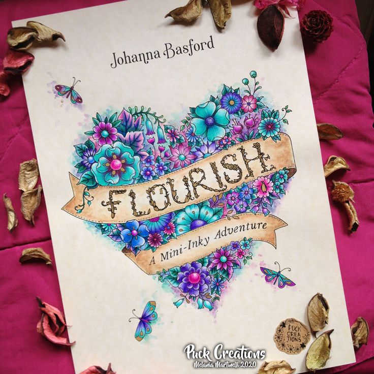 94 New Ideas Flourish colouring book johanna basford for Adult