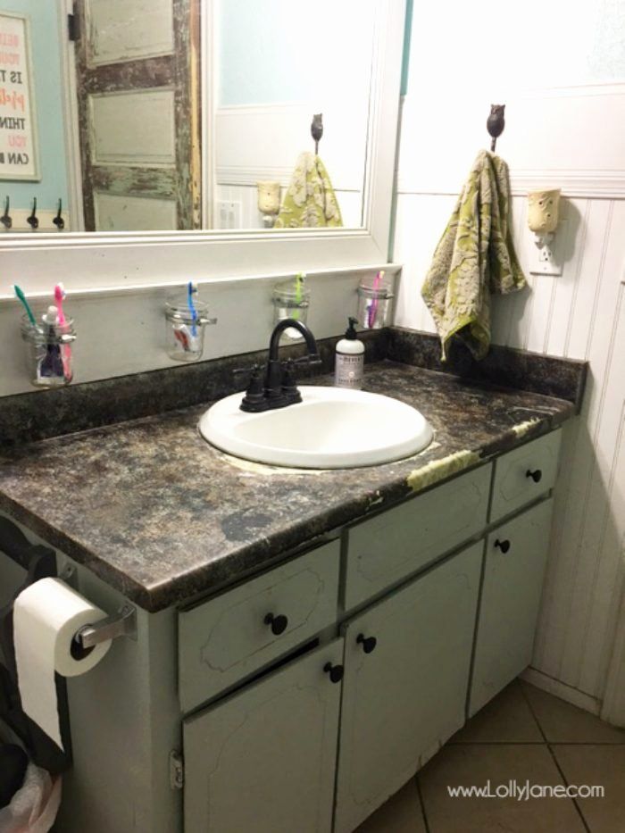 How To Cover Up Your Countertop Instead Of Replacing It Painting
