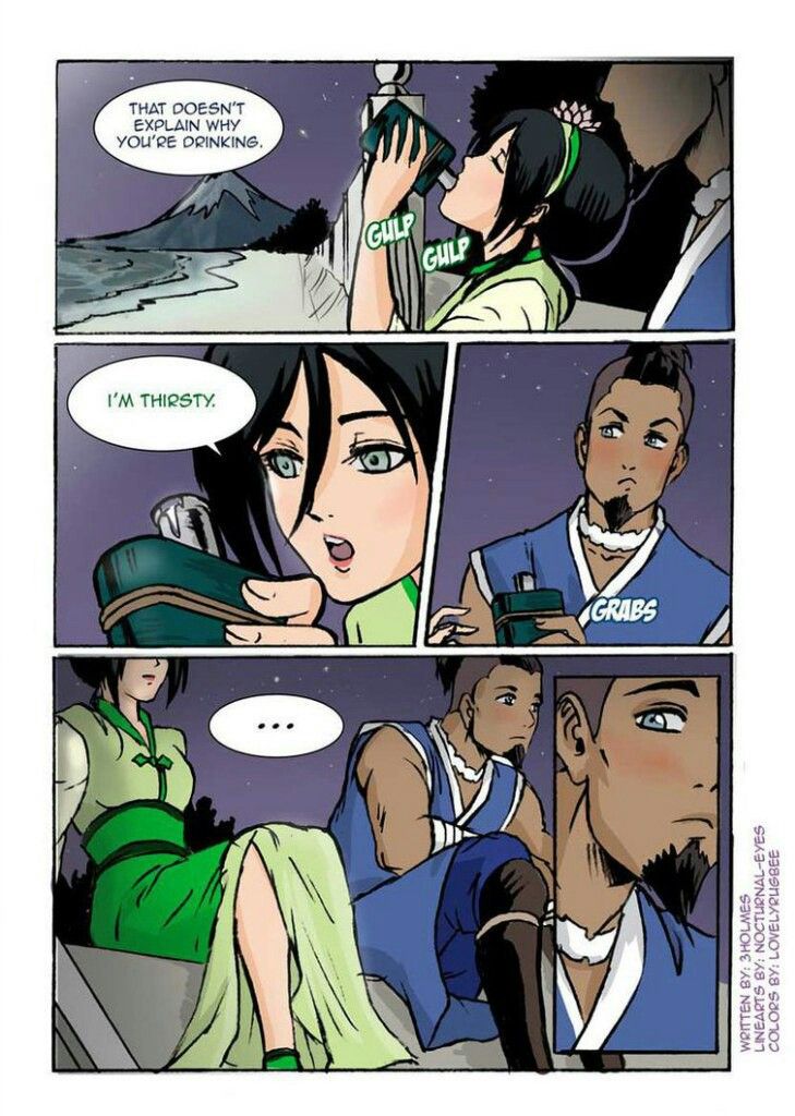 Komiks Sokka And Toph 2 Avatar Airbender Avatar The Last 