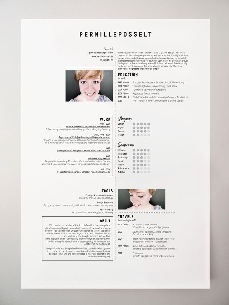 94 best Resume insperation images on Pinterest Creative - interesting resume formats 94 best Resume insperation images on Pinterest Creative - interesting resume formats