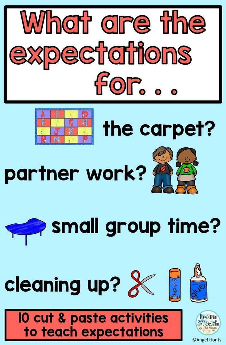 Teaching class expectations is important so students know