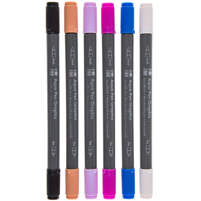 Aqua Pen Graphix Tutorial 25 Aqua Pen Graphix Watercolor Felt Tip Pens Hobby Lobby