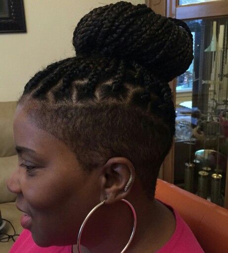 Natural Hair Faux Hawk Braid Natural Hair Faux Hawk Braid