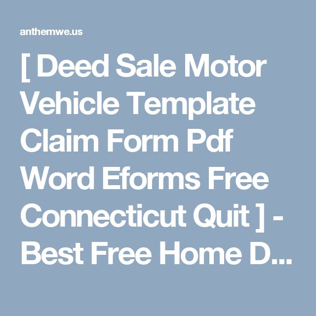 Deed Sale Motor Vehicle Template Claim Form Pdf Word Eforms Free - dmv bill of sale Deed Sale Motor Vehicle Template Claim Form Pdf Word Eforms Free - dmv bill of sale