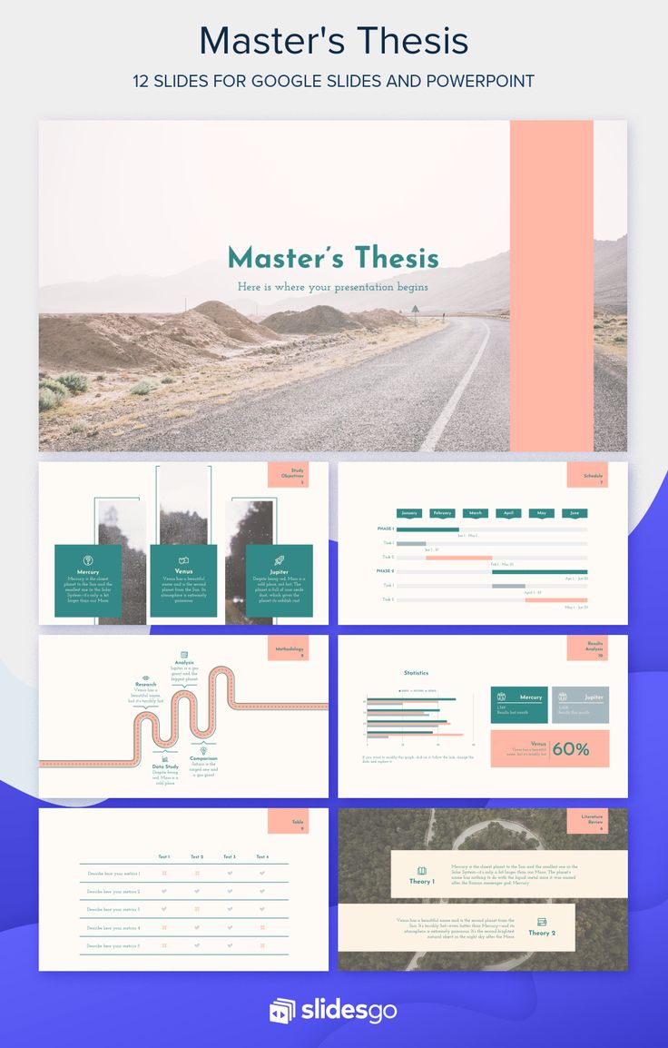 Master thesis e learning