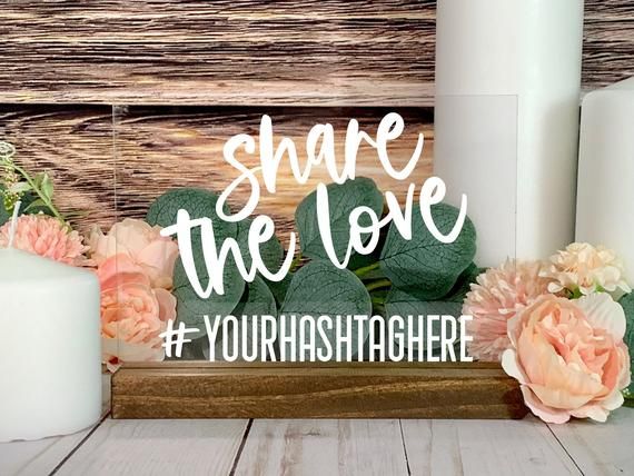 36x24 Share The Love Premium Acrylic Sign CGSignLab 36x24 Share The Love Premium Acrylic Sign CGSignLab