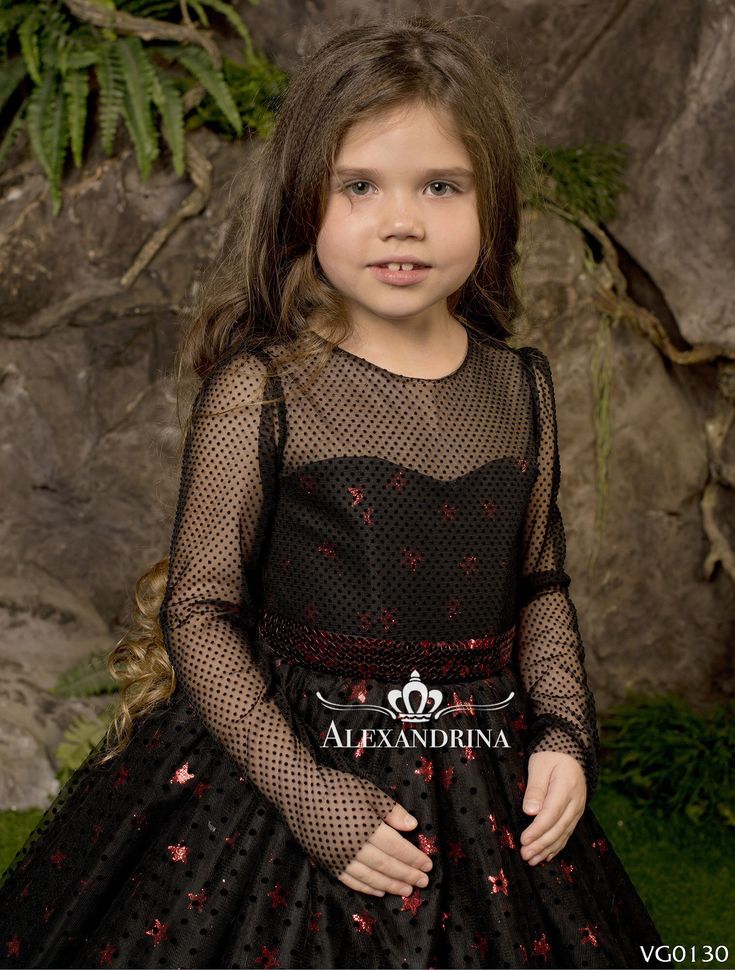 Flower <b>black Girl Dress</b> - Birthday Wedding Party Holiday ...