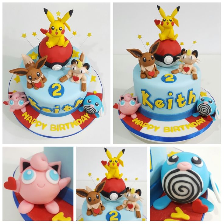 Eevee Cake Toppers Eevee Cake Toppers