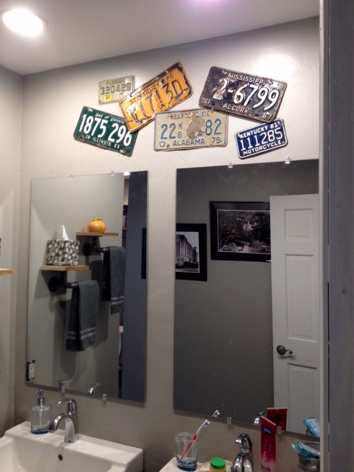 License Plate Decor - Home Decorating Ideas License Plate Decor - Home Decorating Ideas