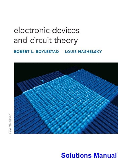 Electronic Devices And Circuit Theory 11th Edition Boylestad