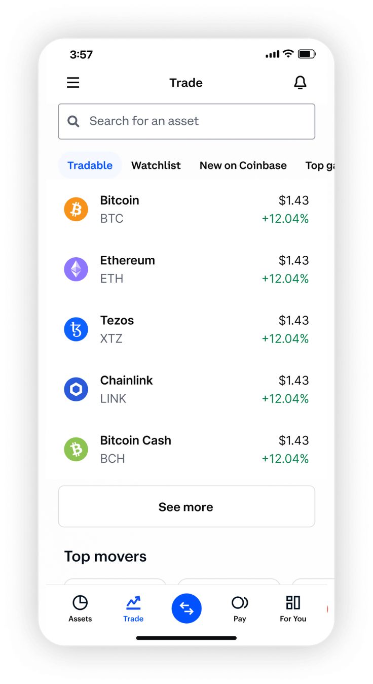 Coinbase - Buy and Sell Bitcoin, Ethereum, and more with trust