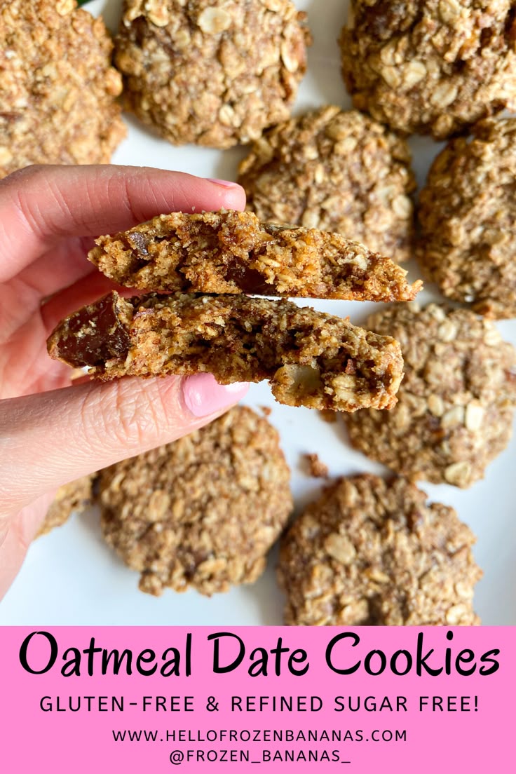 Oatmeal Date Cookies Hellofrozenbananas Recipe Date Cookies Oatmeal Date Cookies Hellofrozenbananas Recipe Date Cookies
