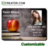 state identification card templates