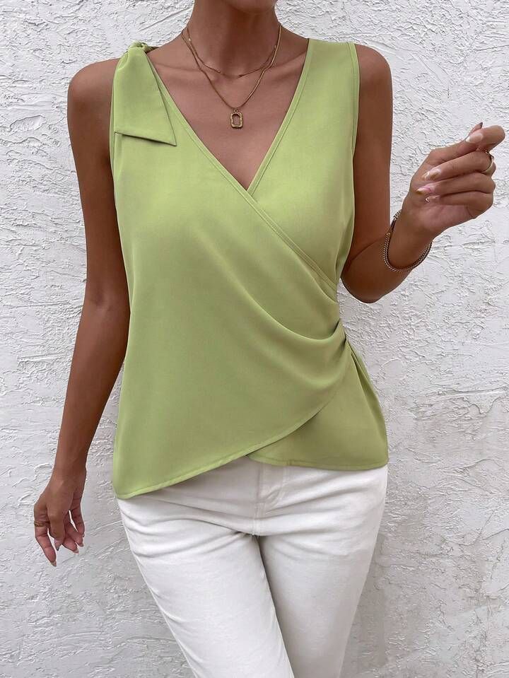 Maglia Manica 3/4 In Tinta Unita Basic Vero Moda