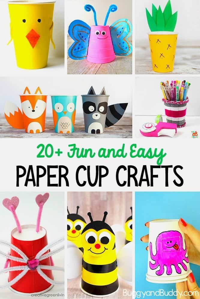 20 Cup Crafts For Kids Paper Cup Crafts Cup Crafts Crafts 20 Cup Crafts For Kids Paper Cup Crafts Cup Crafts Crafts