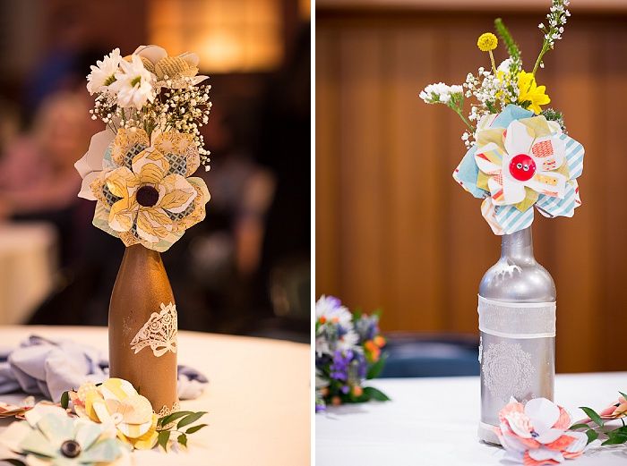 239 Best Capitol Romance Centerpieces Images On Pinterest Diy Wine Bottle Paper Flower Wedding Centerpieces Kelly Tree S Vintage Rock N Roll