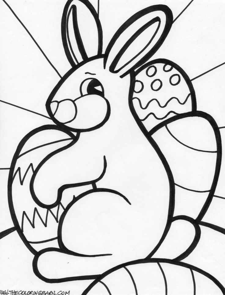 Easter Printable Coloring Pages