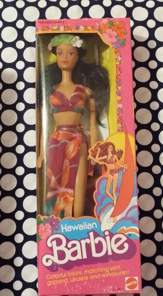 Hawaiian Barbie Doll Collectible Gift Child Girl Free Shipping Vintage Barbie Dolls Barbie Collection Vintage Dolls