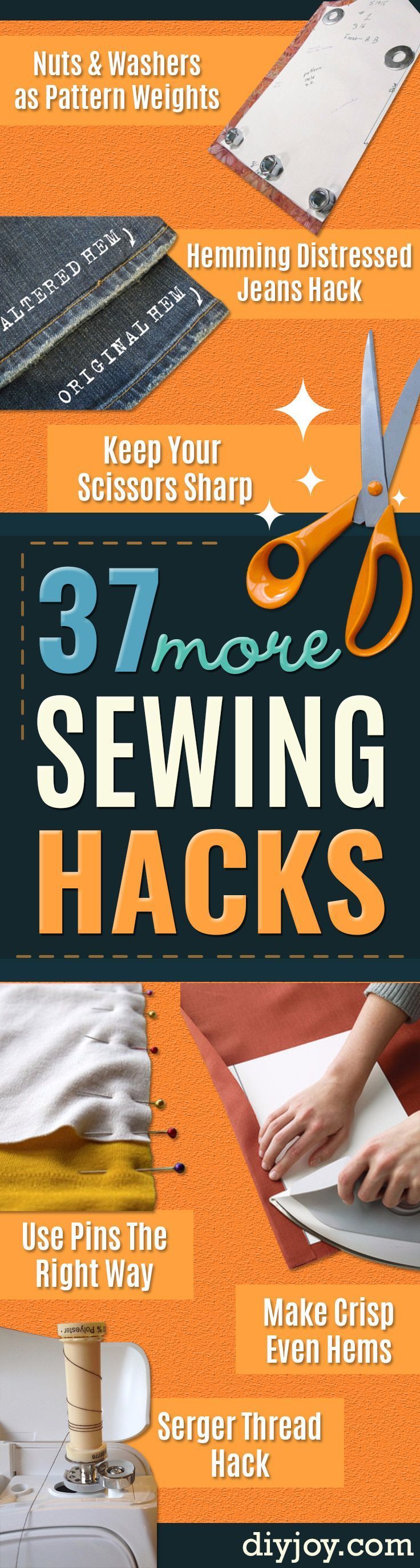 More Sewing Hacks – Best Tips and Tricks for Sewing Patterns, Projects, Machines… More Sewing Hacks – Best Tips and Tricks for Sewing Patterns, Projects, Machines…