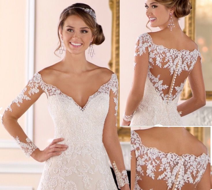 Detachable Underbodice Skin Colored Very Fine Tulle Liquéd With Detachable Underbodice Skin Colored Very Fine Tulle Liquéd With Lace To F Cover Ups Bridal Wear Toppers Boleros Underbodices Overbodices In