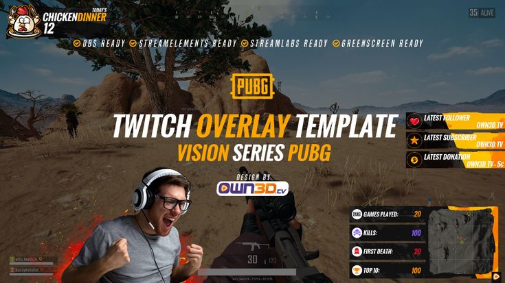 🔥 Best Animated Twitch Overlays &amp; Youtube Stream Designs 🖥