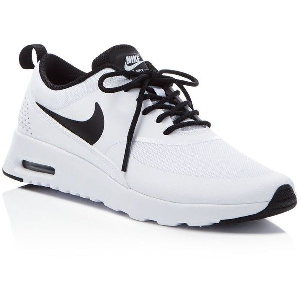 Nike Air Max Thea Joli Lace Up Sneakers ($90) ❤ Liked On Polyvore Featuring Shoes Black And White nike shoes air max black and white. Nike Air Max Thea Joli Lace Up Sneakers ($90) ❤ Liked On Polyvore Featuring Shoes Black And White