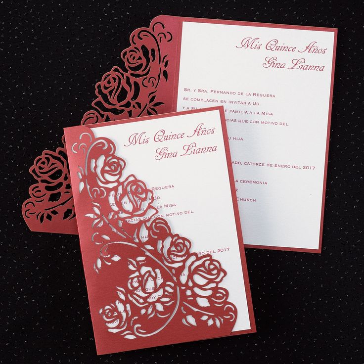 3174_JKN1057zm 1,500×1,500 pixels | Quinceanera invitations, Pretty invitations, Wedding cards