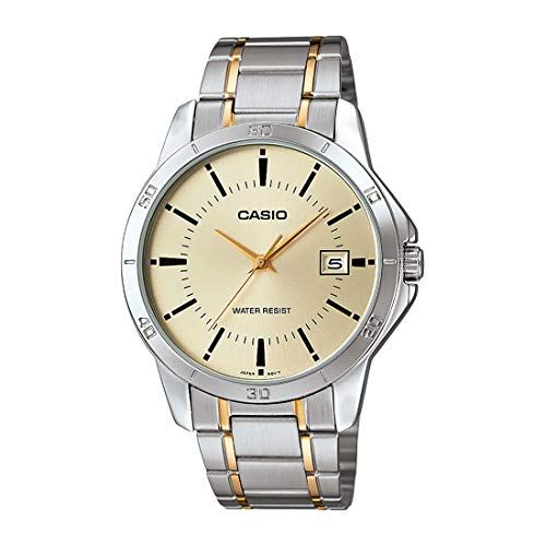 Casio Two Tone Stainless Steel Bracelet Gold Tone Date Dial Mens Analog Watch Mtpv004sg 9a Watches For Men Stainless Steel Bracelet Casio G Shock Watches Casio Two Tone Stainless Steel Bracelet Gold Tone Date Dial Mens Analog Watch Mtpv004sg 9a Watches For Men Stainless Steel Bracelet Casio G Shock Watches