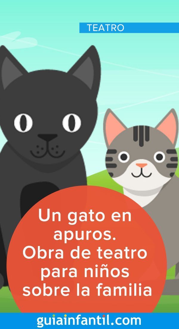 Un Gato En Apuros La Mejor Obra De Teatro Para Niños Sobre La Familia Apuros Un Gato En Problemas El Mejo In 2020 Kids Class Kids Learning Books For Boys