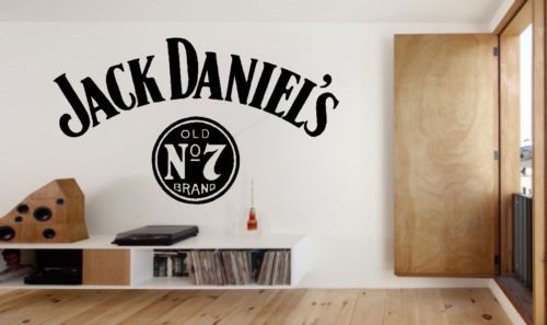 Big Jack Daniel's Wall Stickers Old Whiskey Jack Daniels Art Wall Decals 57/80cm Big Jack Daniel's Wall Stickers Old Whiskey Jack Daniels Art Wall Decals 57/80cm