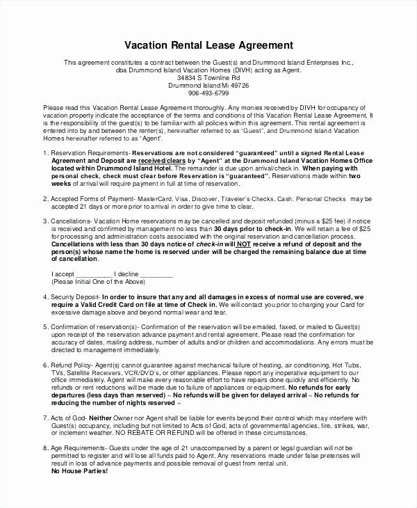 Weekly Rental Agreement Template Inspirational Weekly Rental Agreement Template Inntegra Rental Agreement Templates Weekly Rentals Lease Agreement