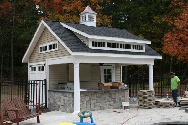 7 Hottest Pool House Trends Shed Plans Pool House Shed