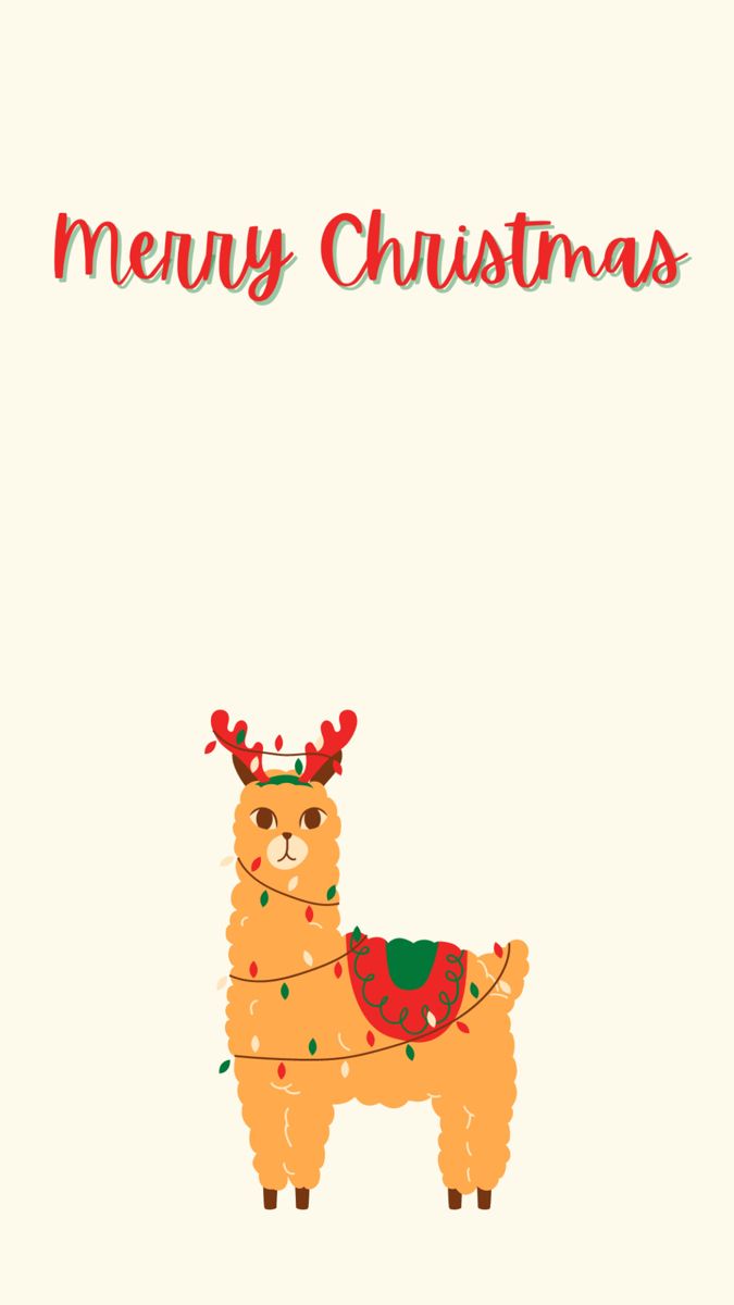 Colorful Fabrics Digitally Printed By Spoonflower Winter Llama Christmas Holiday Xmas In 2021 Holiday Iphone Wallpaper Christmas Prints Cute Christmas Wallpaper